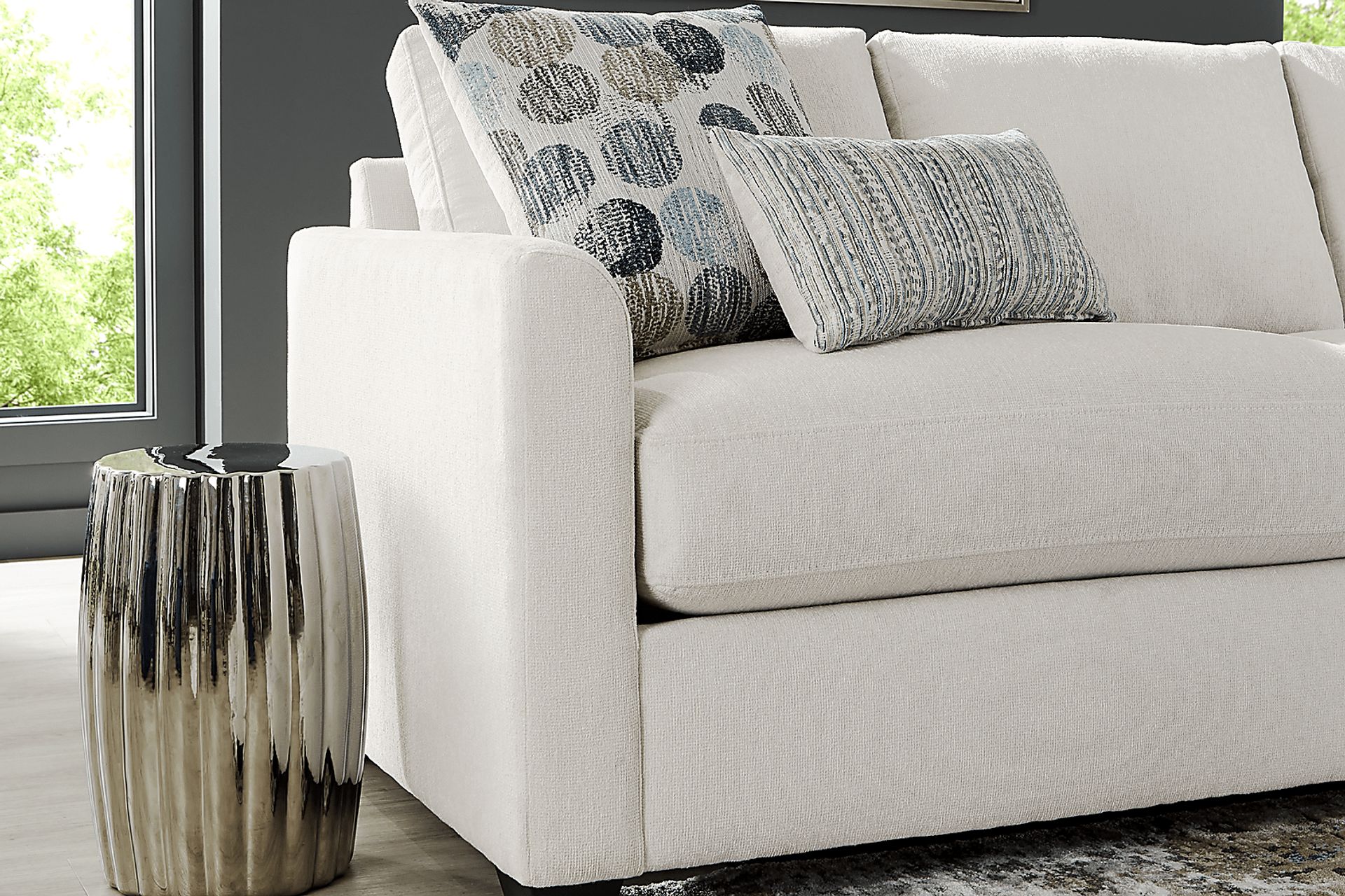 Caprice Ivory Gel Foam Sleeper Sofa - Image 2