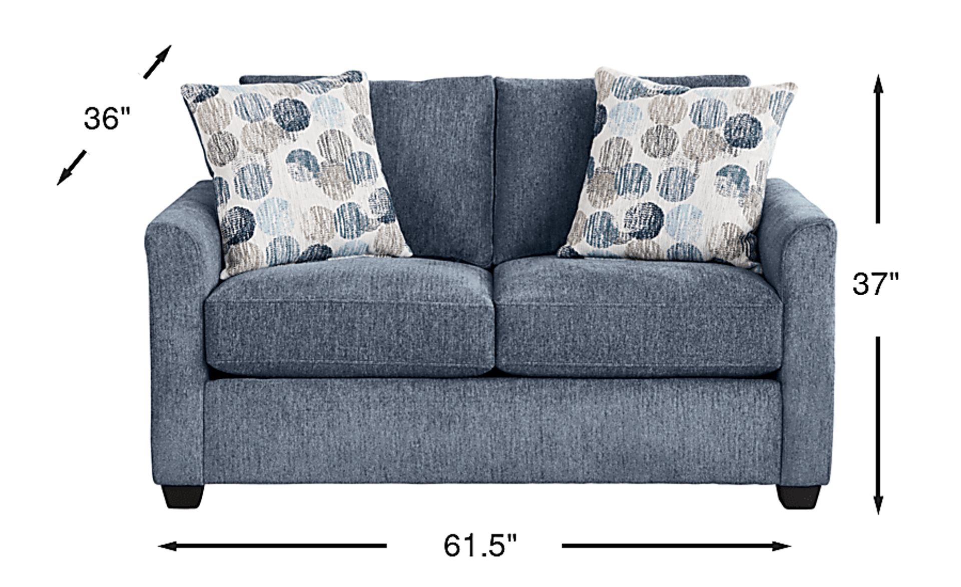 Dimension Image. Please refer to the Dimension Tab on this page for dimension details.