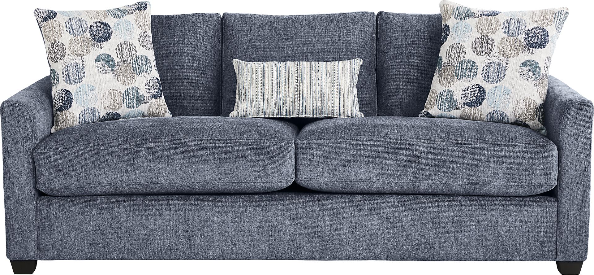 Caprice Navy Sleeper Sofa - Image 1