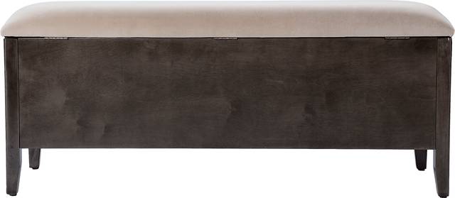 Capriola Gray Accent Bench - Thumbnail - Image 4