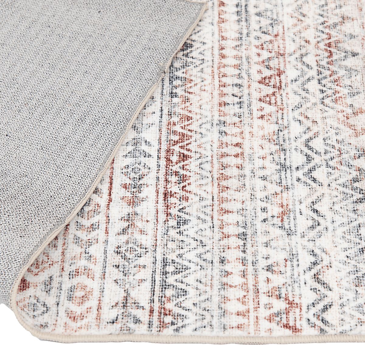 Capshaw Multi Polyester Fabric Rug | Rooms to Go