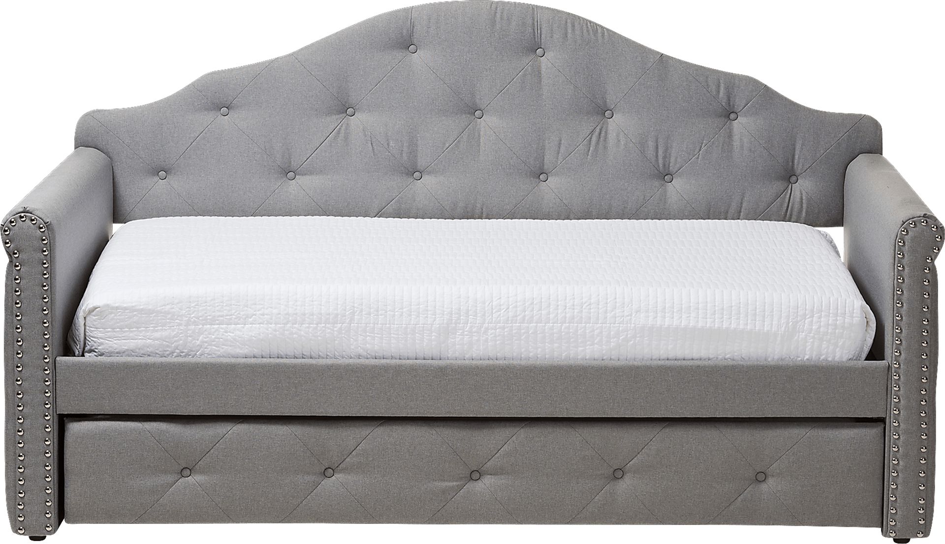 Capson Gray Daybed with Trundle - Image 3