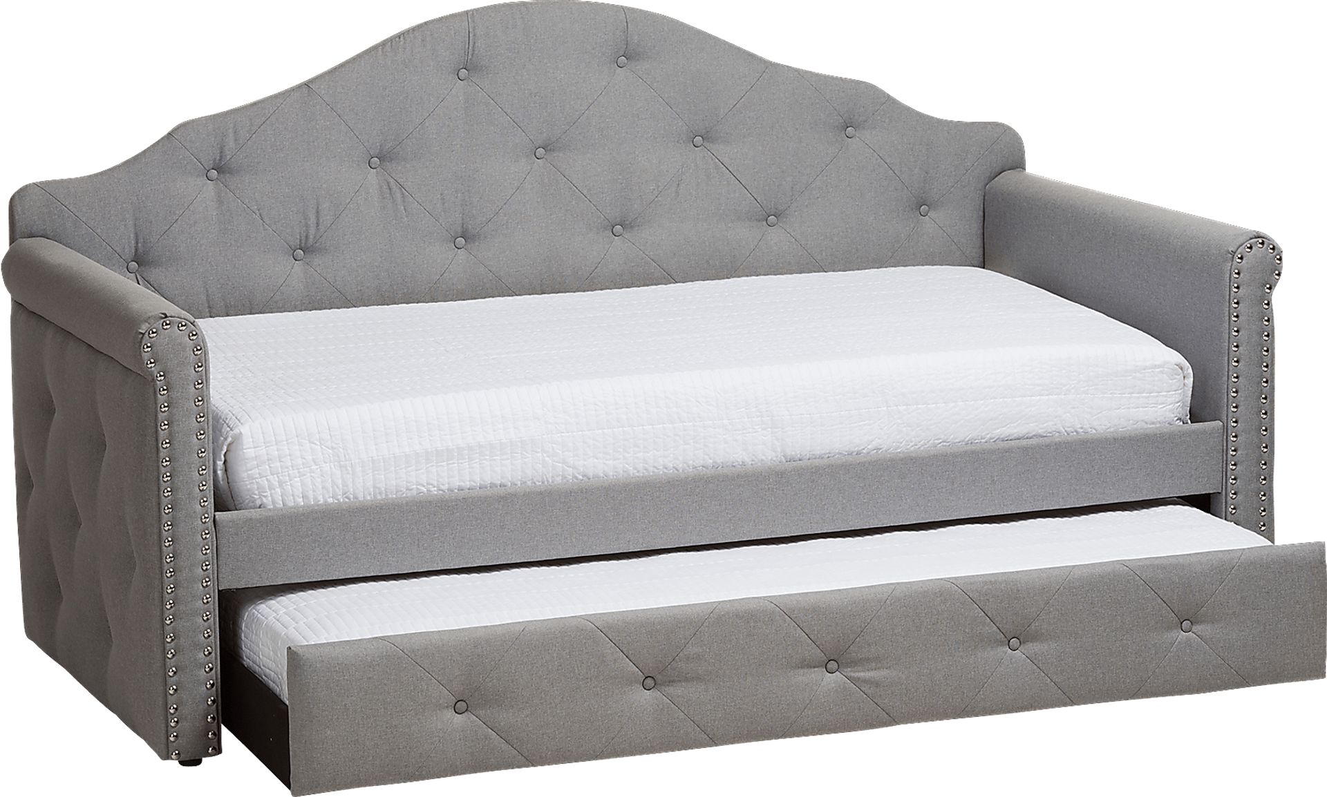 Capson Gray Daybed with Trundle - Image 4