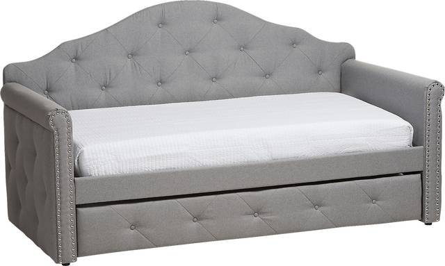 Capson Gray Daybed with Trundle - Thumbnail - Image 1