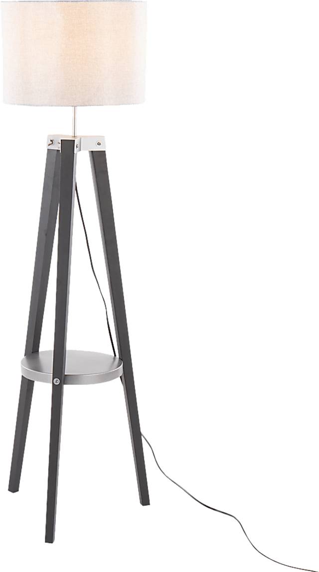 Capstan Court Black Floor Lamp - Thumbnail - Image 4