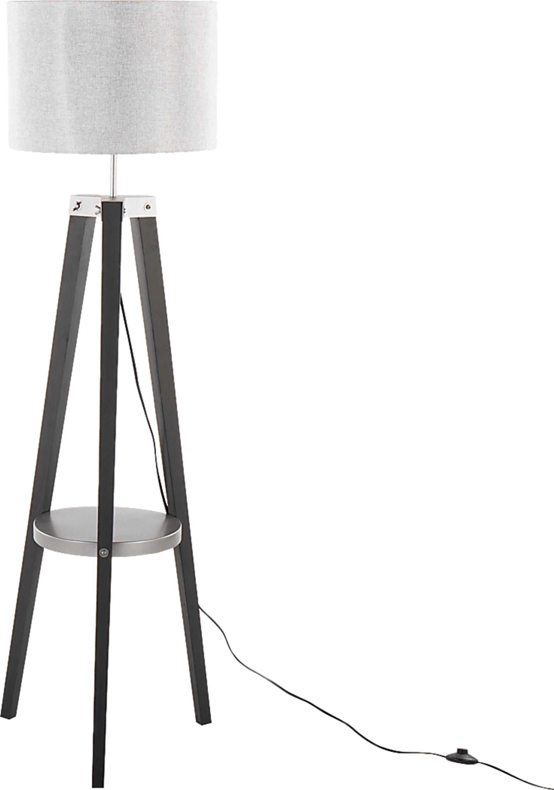 Capstan Court Black Floor Lamp - Image 5
