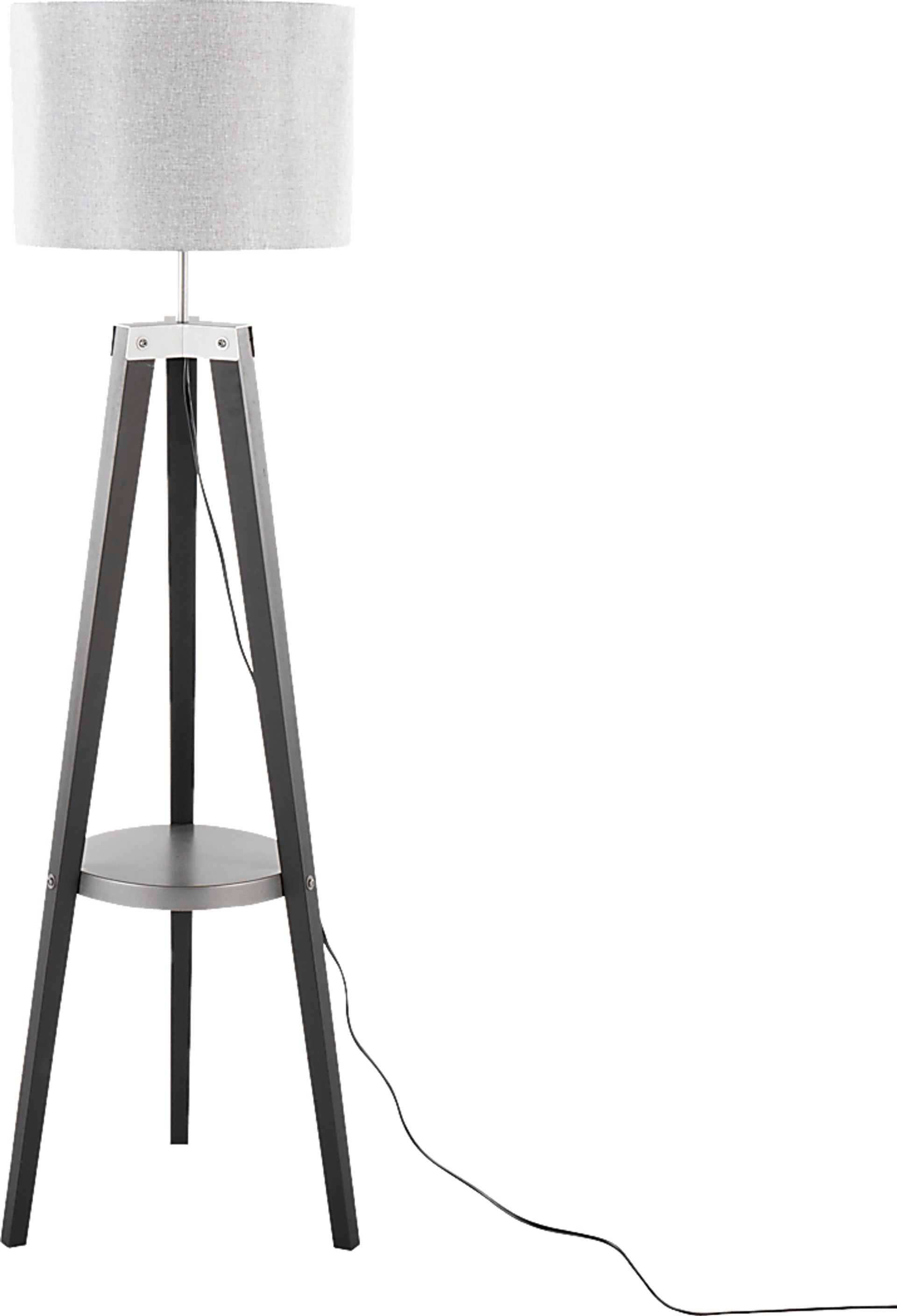 Capstan Court Black Floor Lamp - Image 7