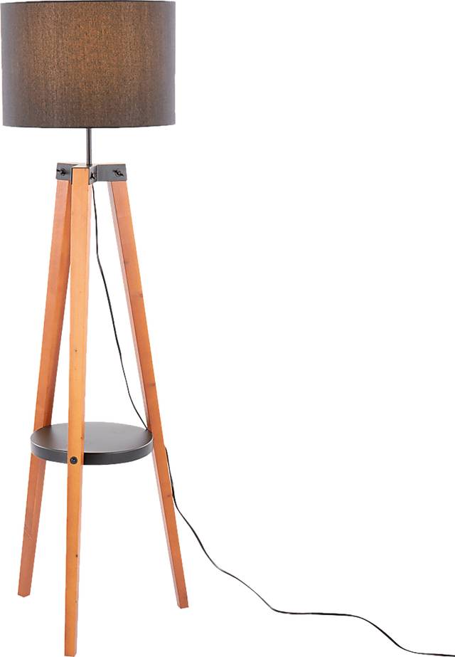 Capstan Court Walnut Floor Lamp - Thumbnail - Image 4