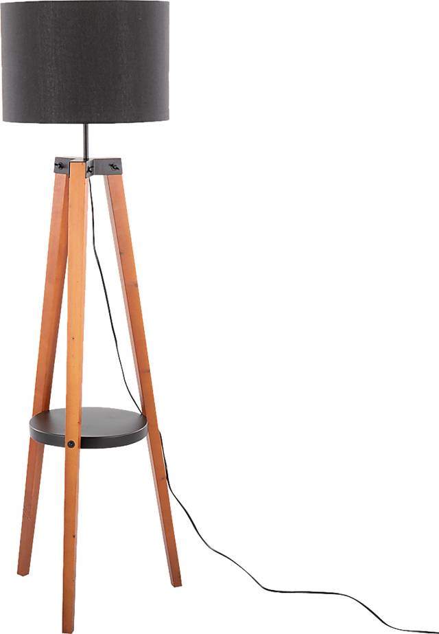 Capstan Court Walnut Floor Lamp - Thumbnail - Image 1