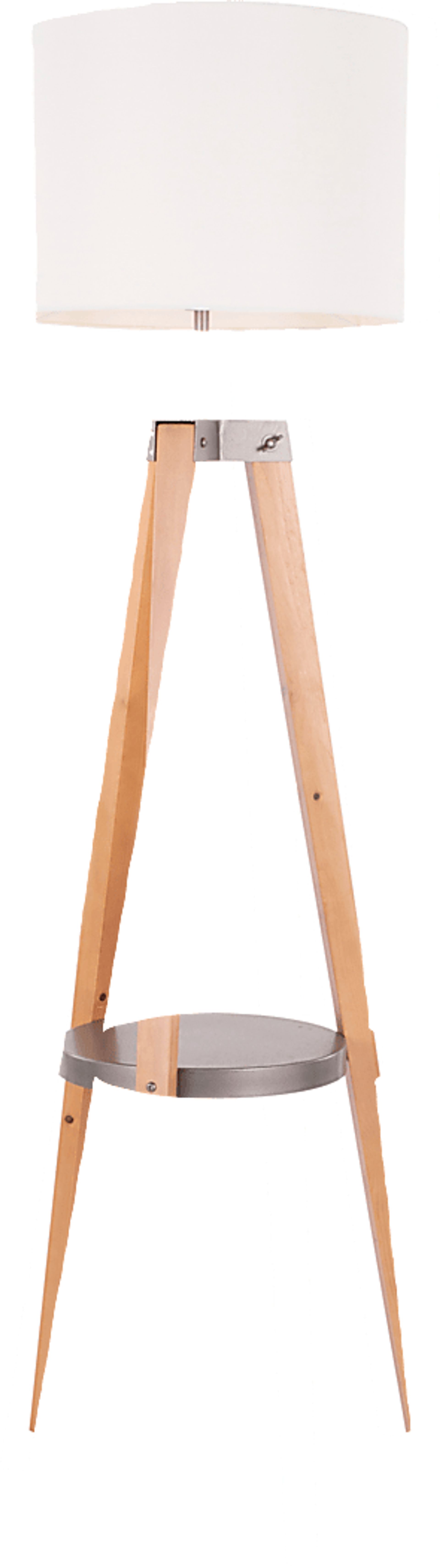 Capstan Court Wood Floor Lamp - Image 2