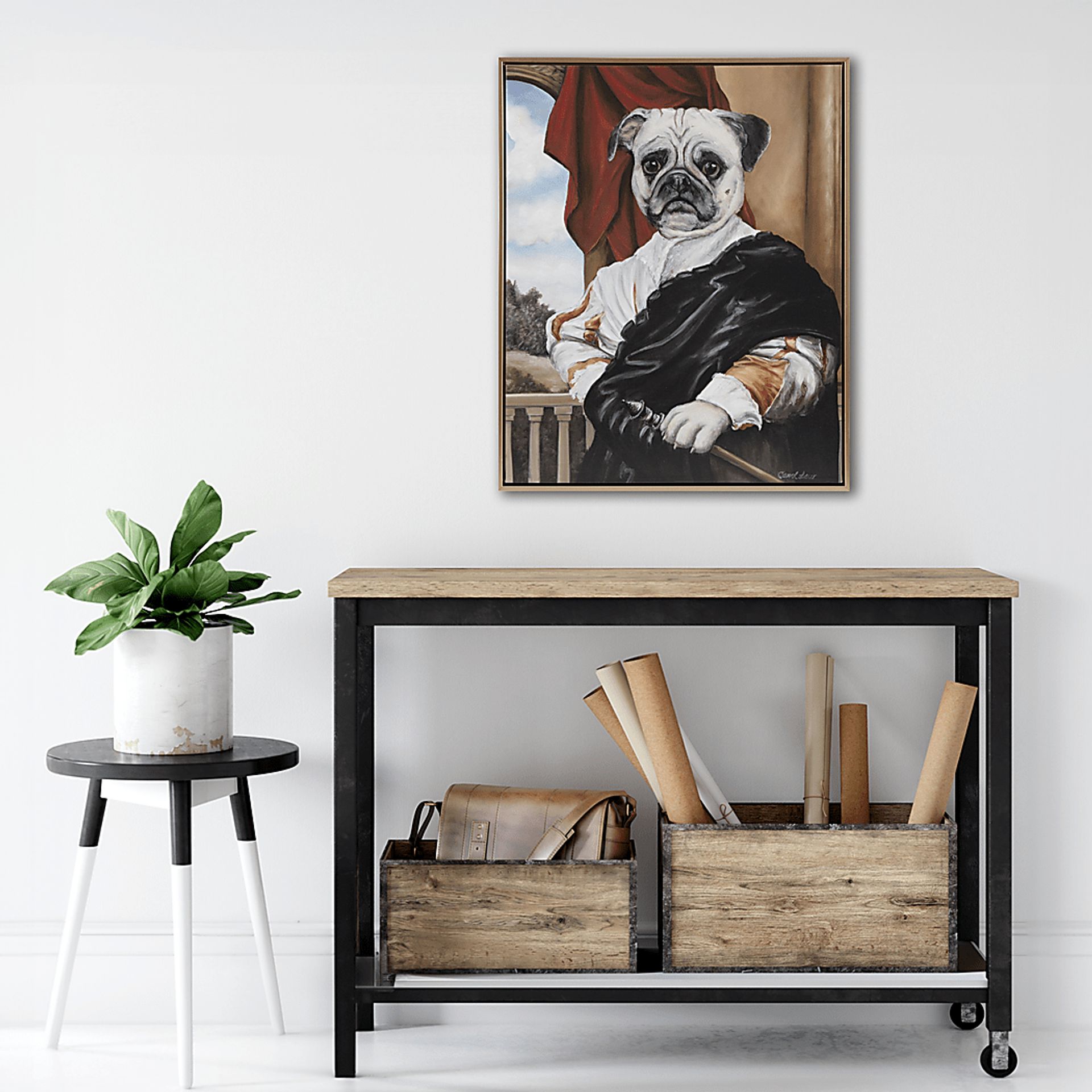 Captain Of Pugs Multi Wall Decor - Image 3