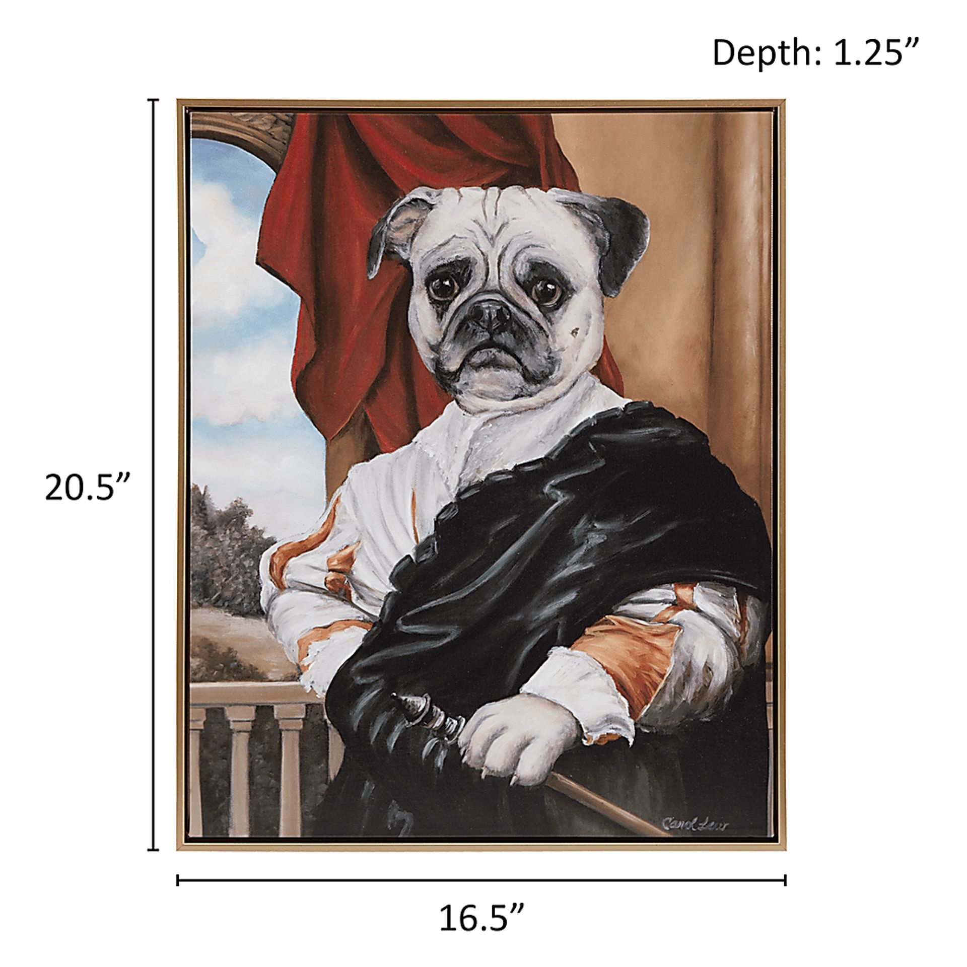 Captain Of Pugs Multi Wall Decor - Image 8