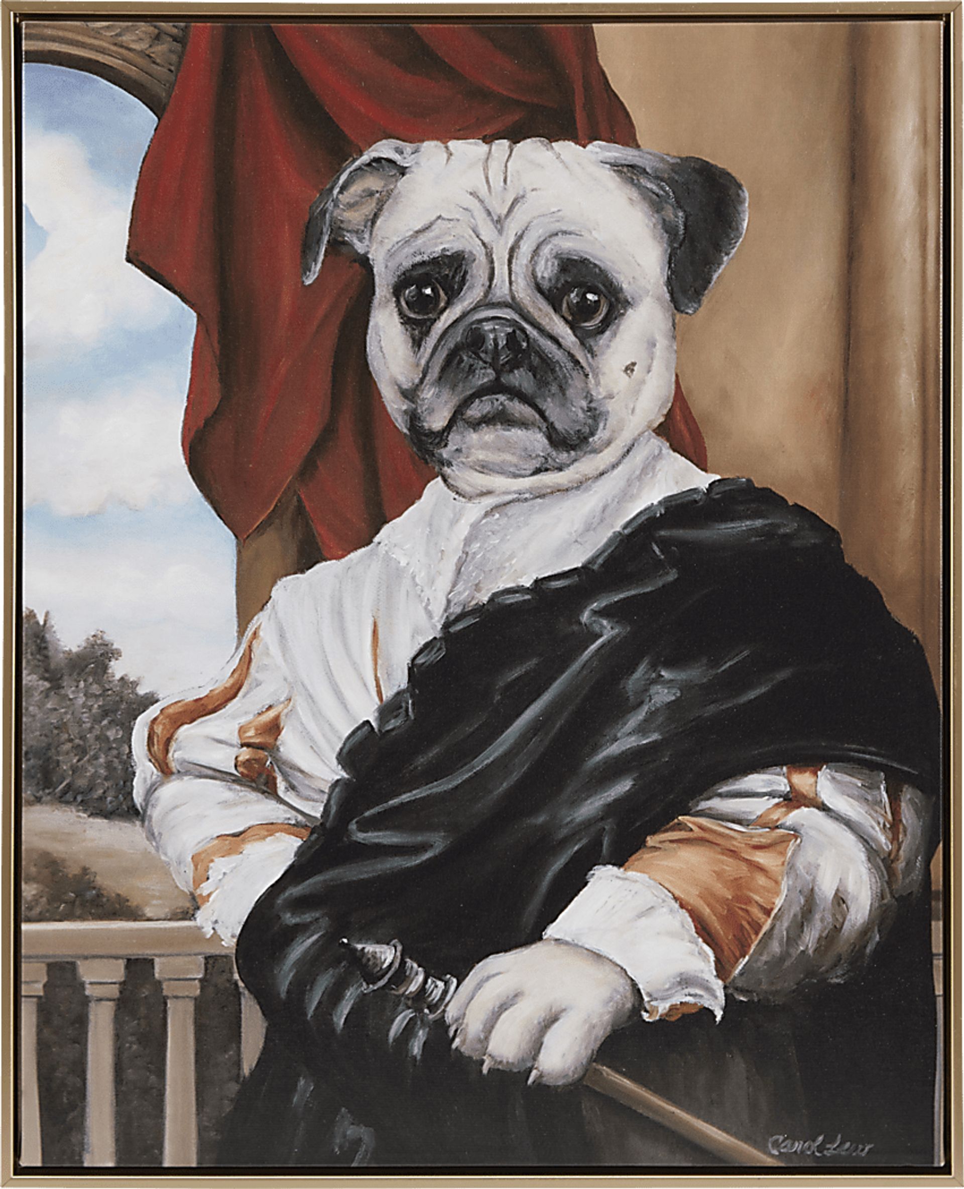 Captain Of Pugs Multi Wall Decor - Image 1