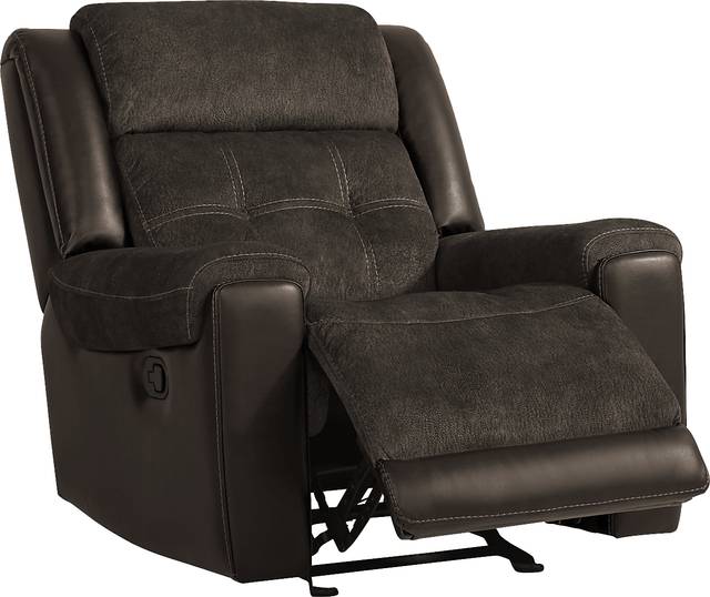 Capwood Brown Glider Recliner - Thumbnail - Image 3