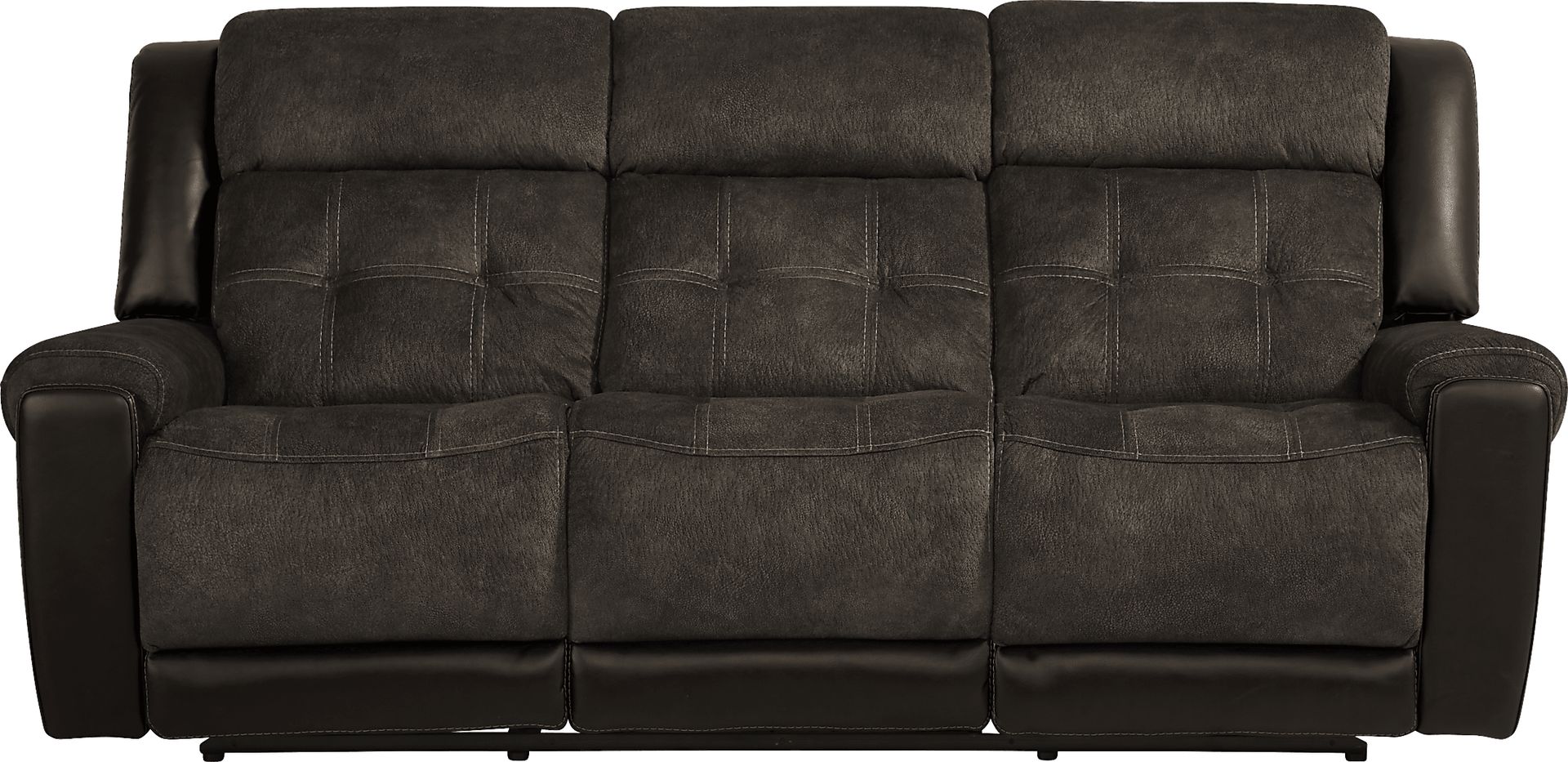 Capwood Brown 5 Pc Living Room with Reclining Sofa - Image 2