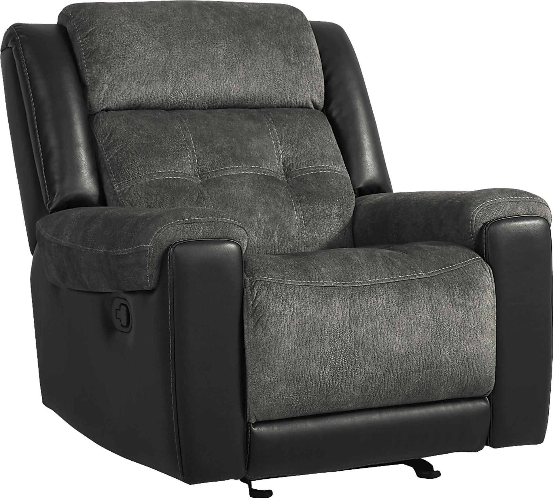 Capwood Gray 3 Pc Living Room with Reclining Sofa - Image 5