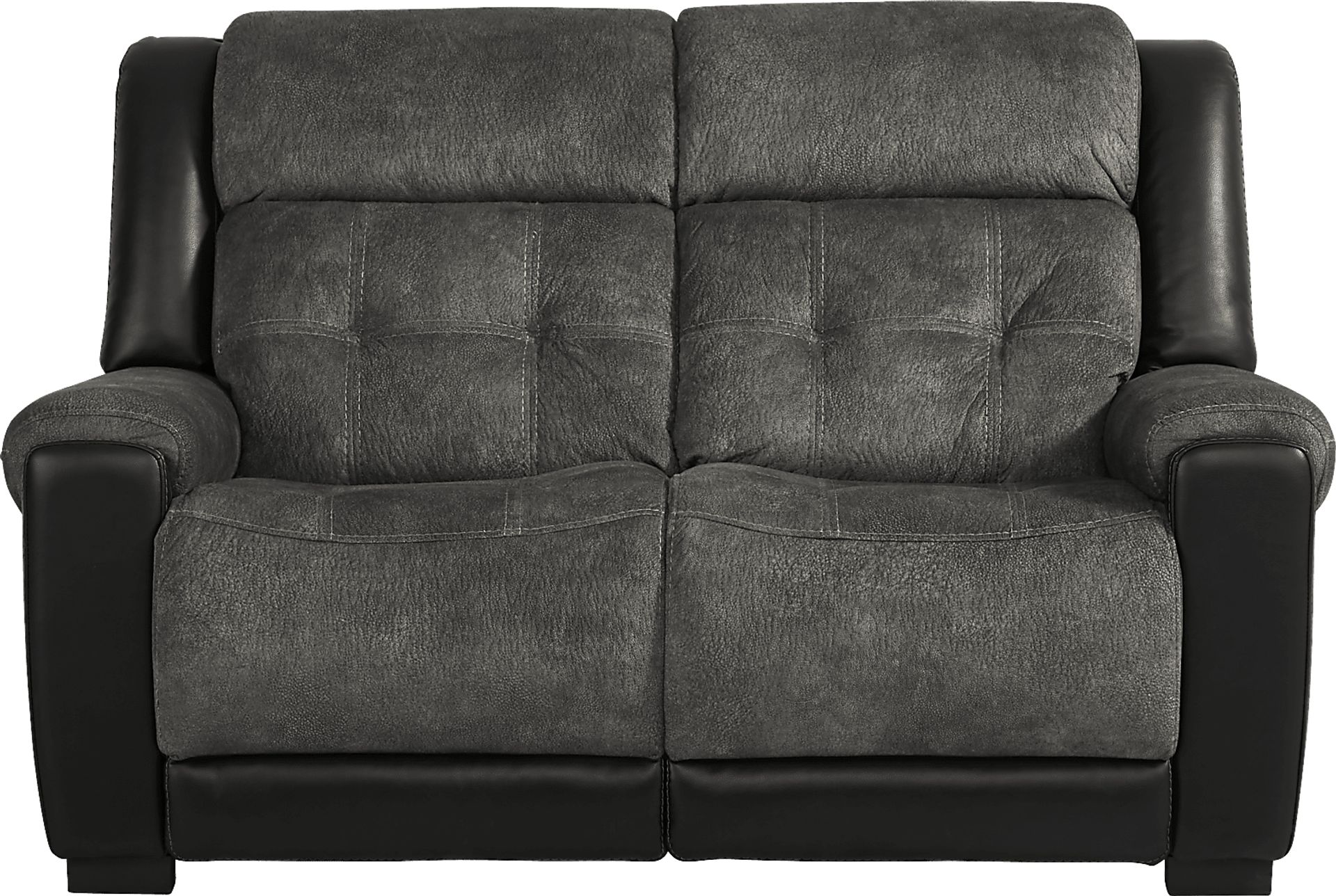 Capwood Gray 3 Pc Living Room with Reclining Sofa - Image 4