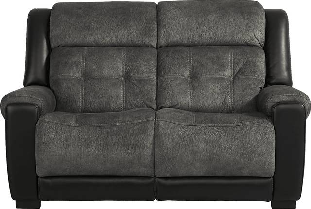 Capwood Gray Loveseat - Thumbnail - Image 1