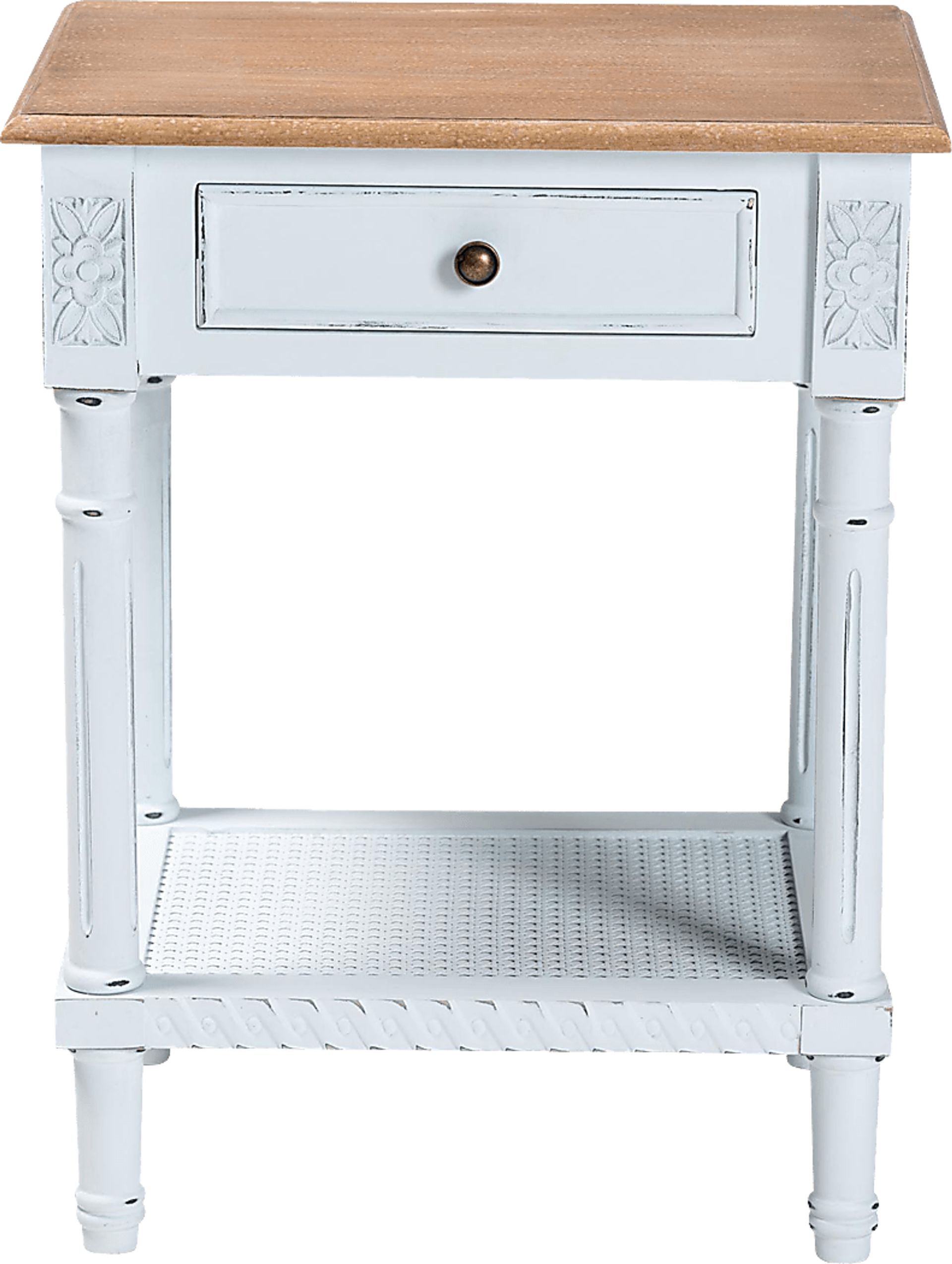 Caracaly White End Table - Image 5