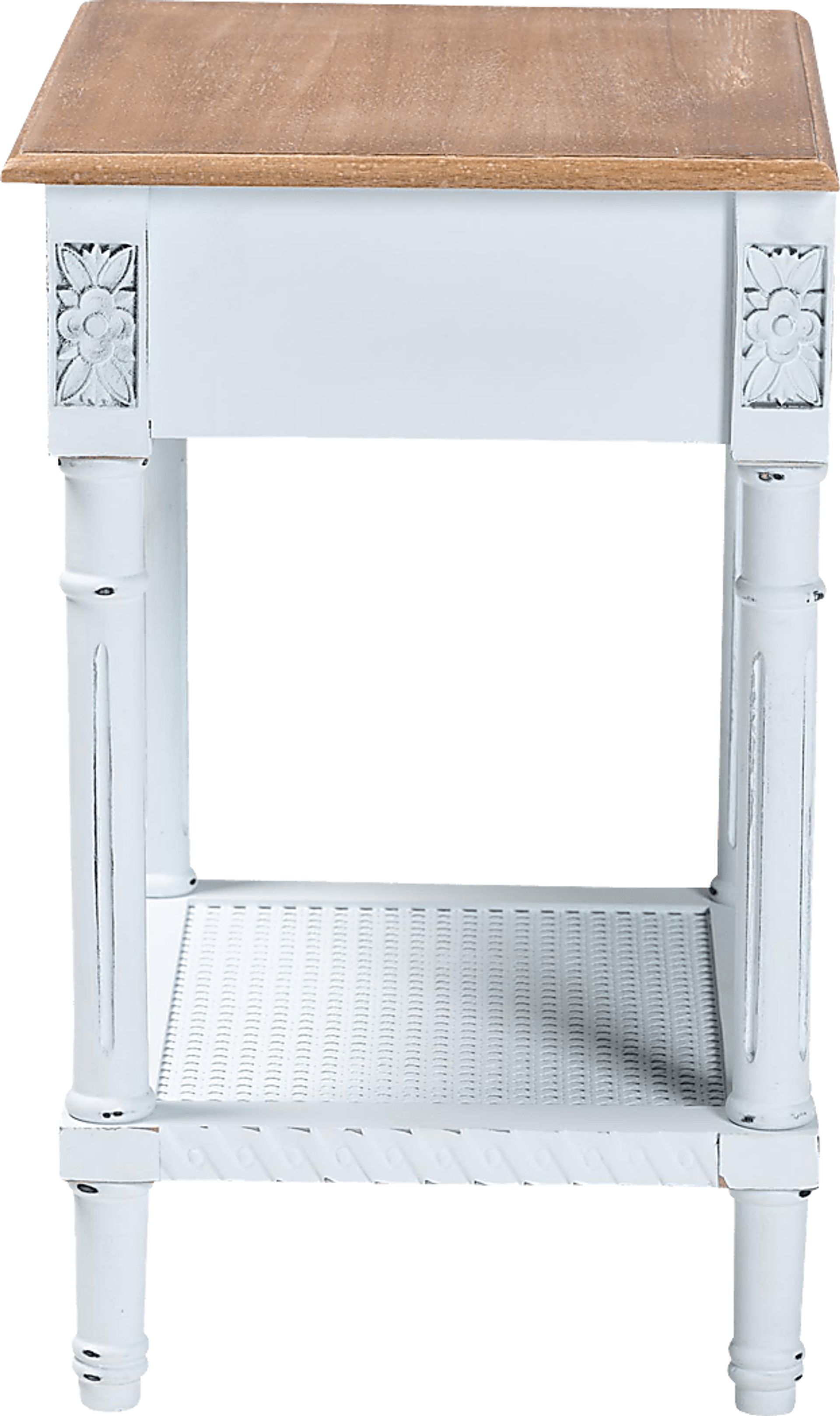 Caracaly White End Table - Image 6