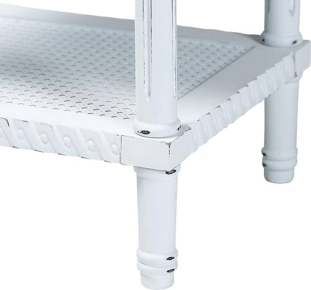 Caracaly White End Table - Thumbnail - Image 9