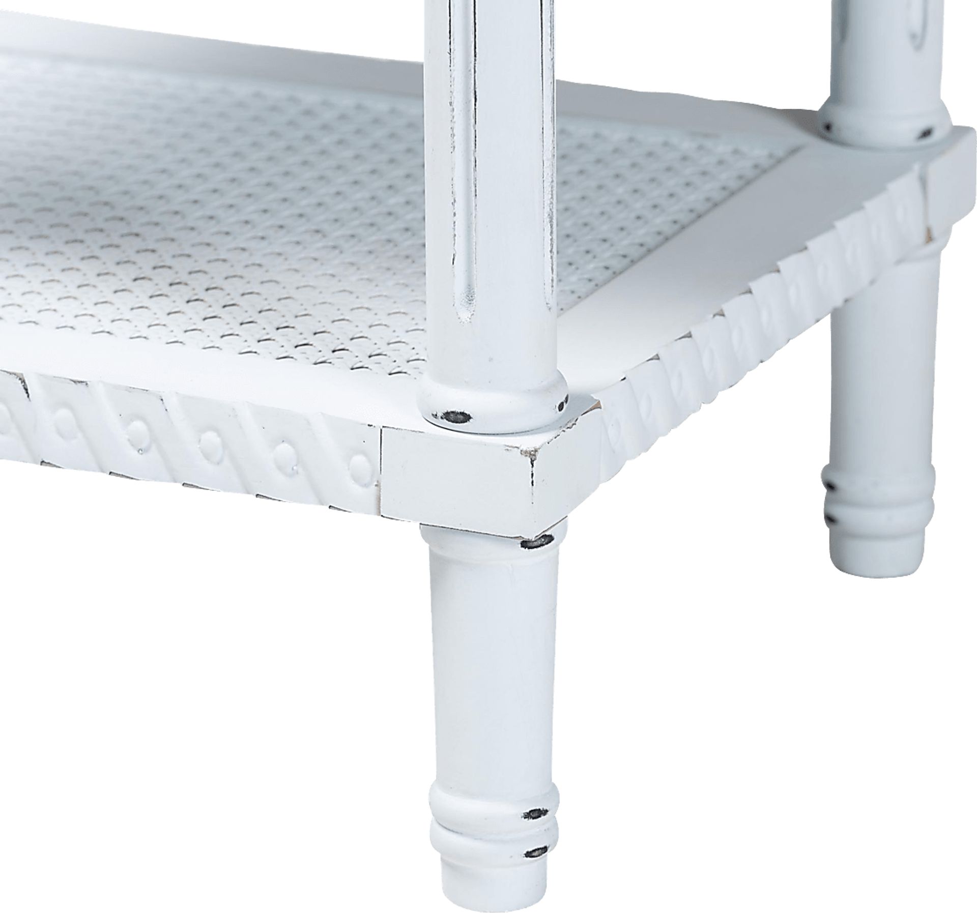 Caracaly White End Table - Image 9