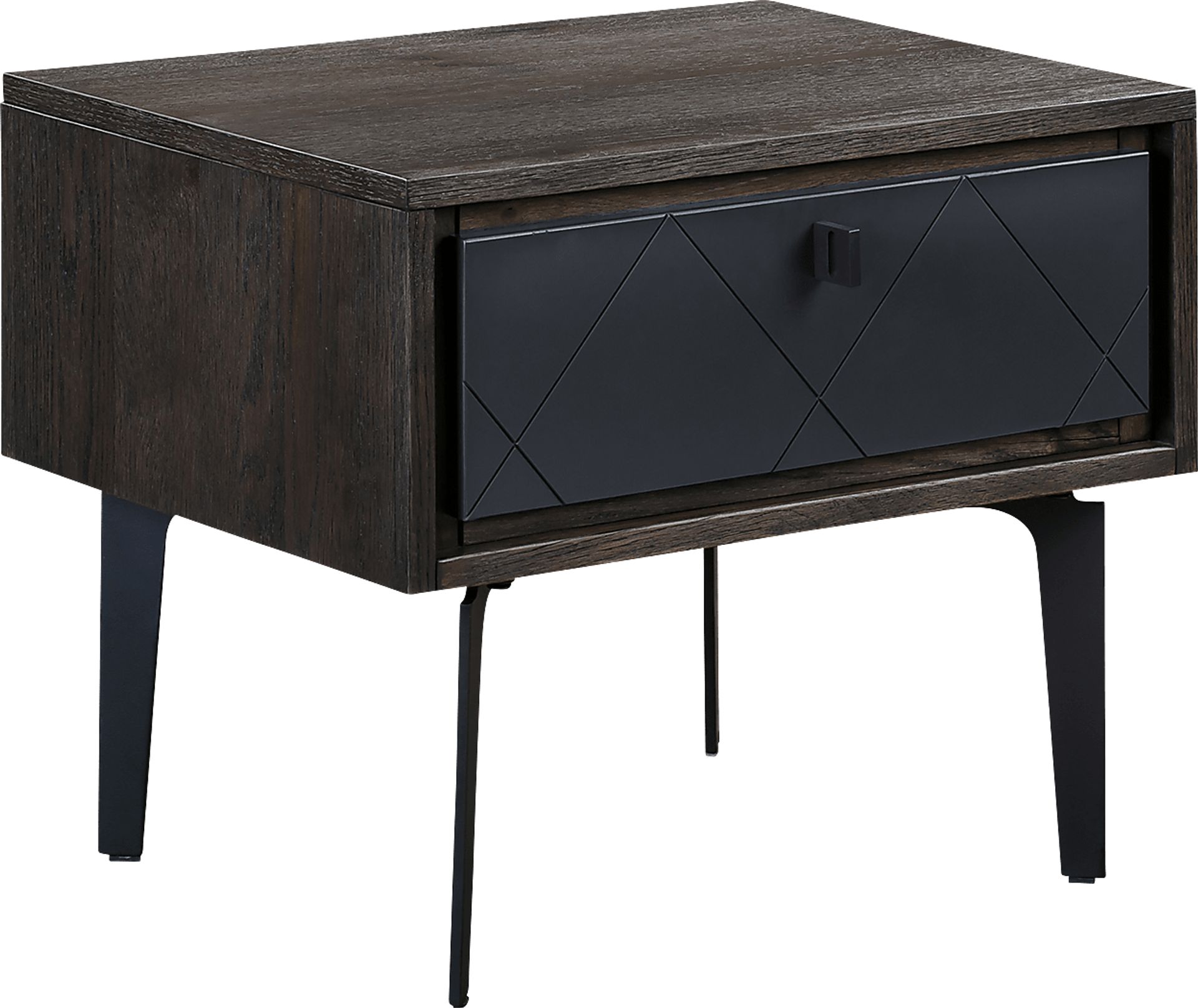 Caralyne Gray Nightstand - Image 1