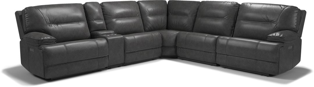 6 pc power reclining sectional
