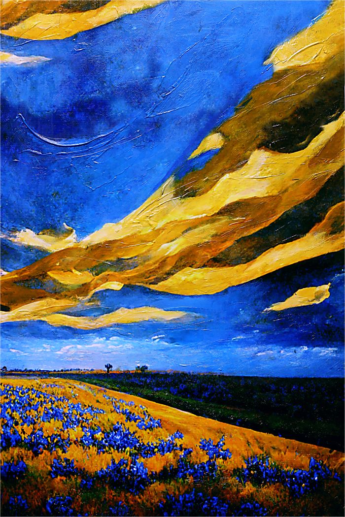 Carant I Blue Artwork