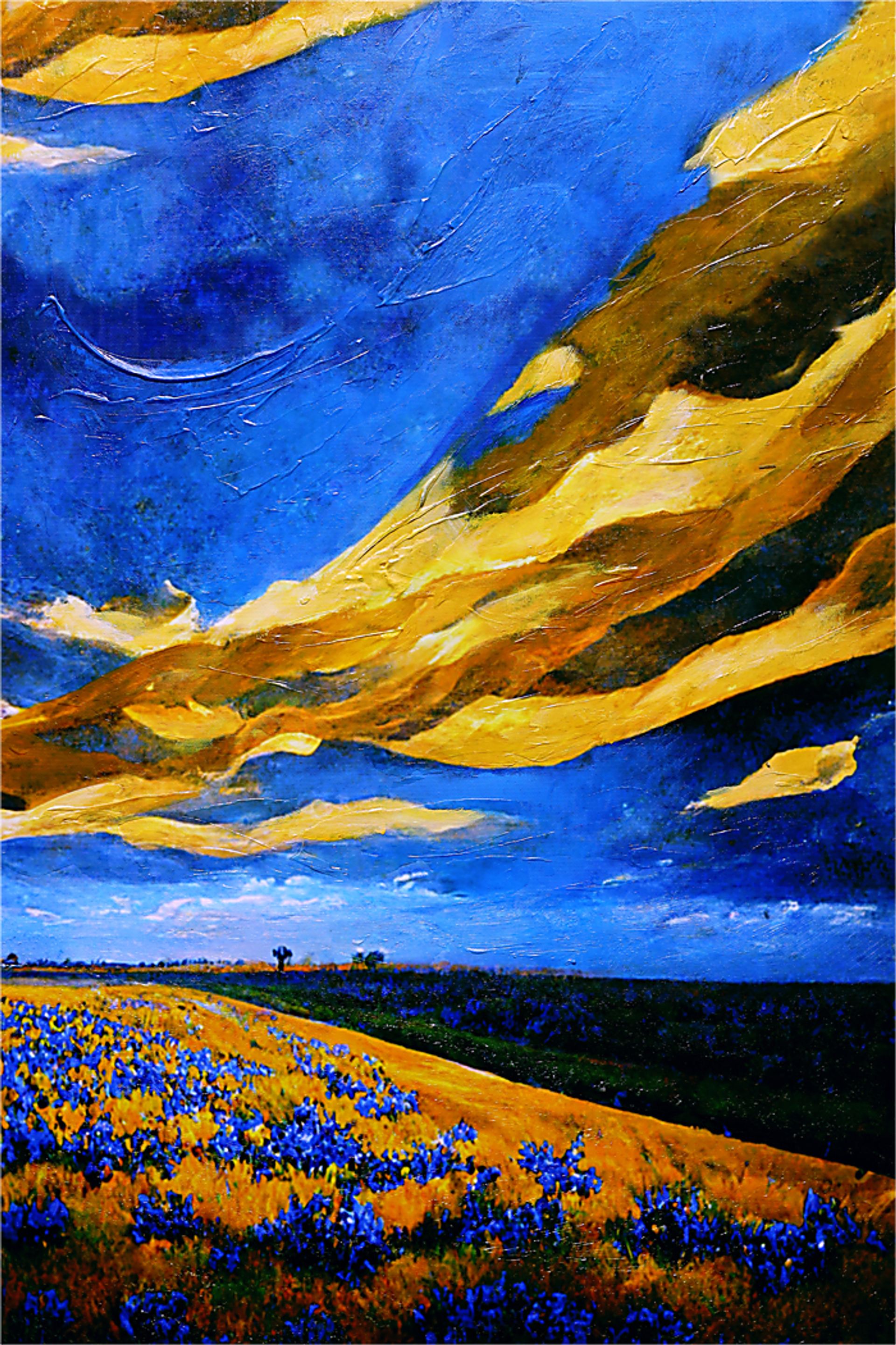 Carant I Blue Artwork - Image 1