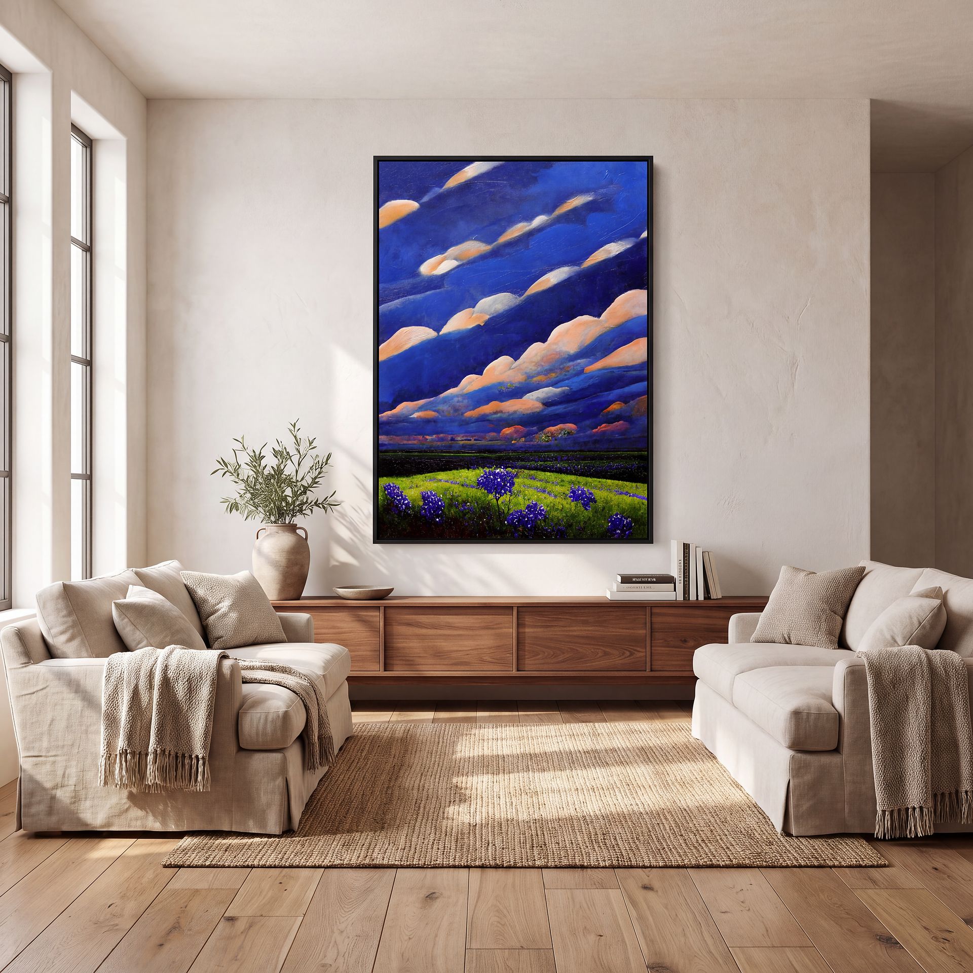 Carant II Blue Artwork - Image 3