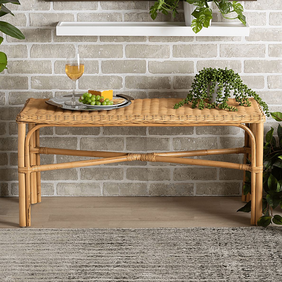 Carapia Brown Bench