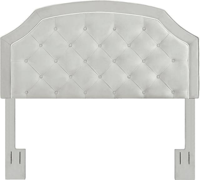 Carasena Light Gray King/California Headboard - Thumbnail - Image 1