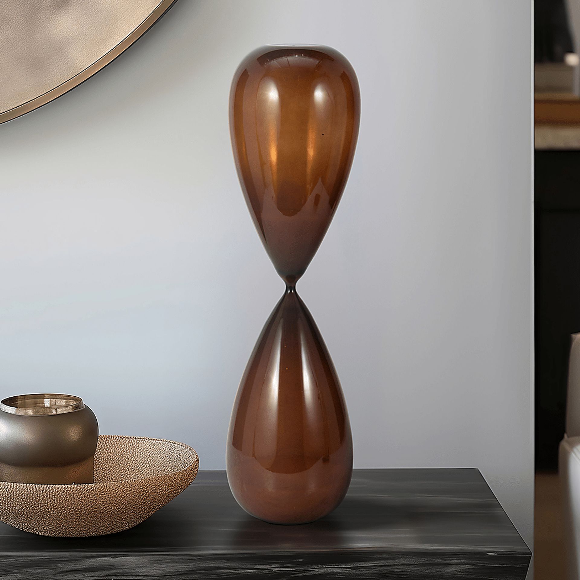 Caravaca Brown 23 in. Hourglass - Image 2