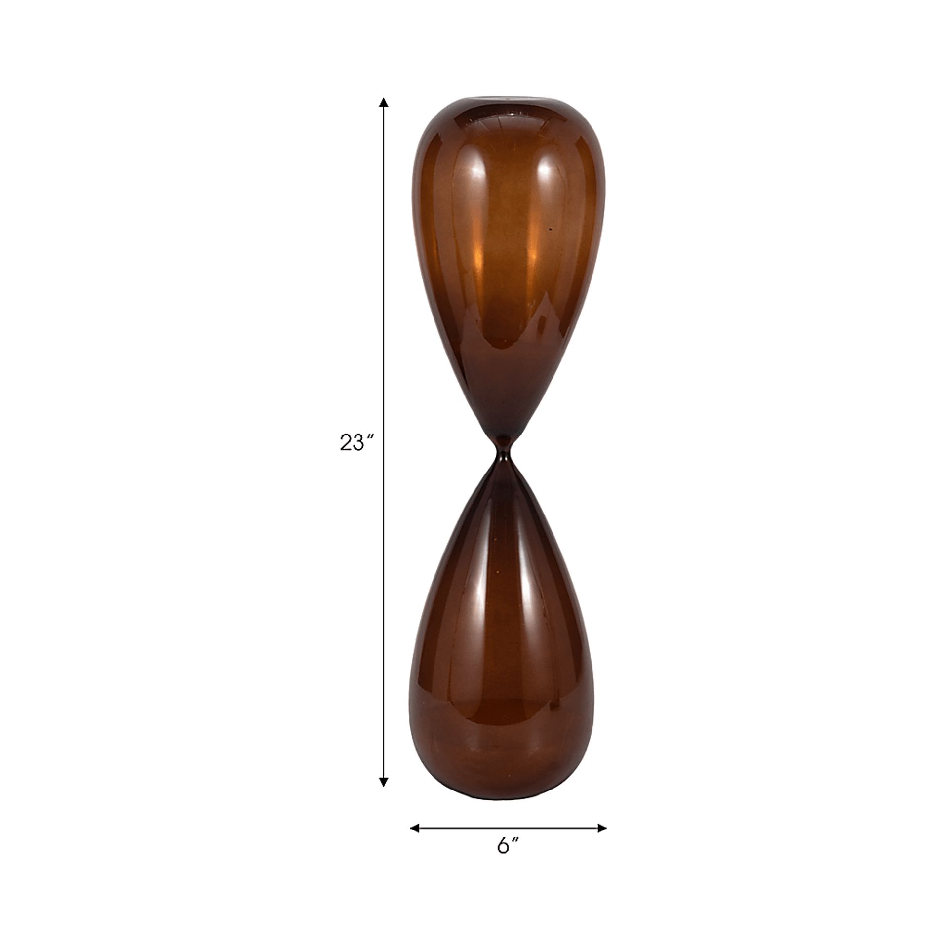 Caravaca Brown 23 in. Hourglass - Image 6