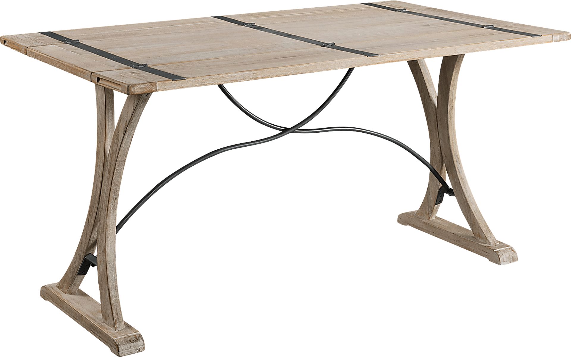 Caravatta Brown Folding Top Dining Table - Image 3