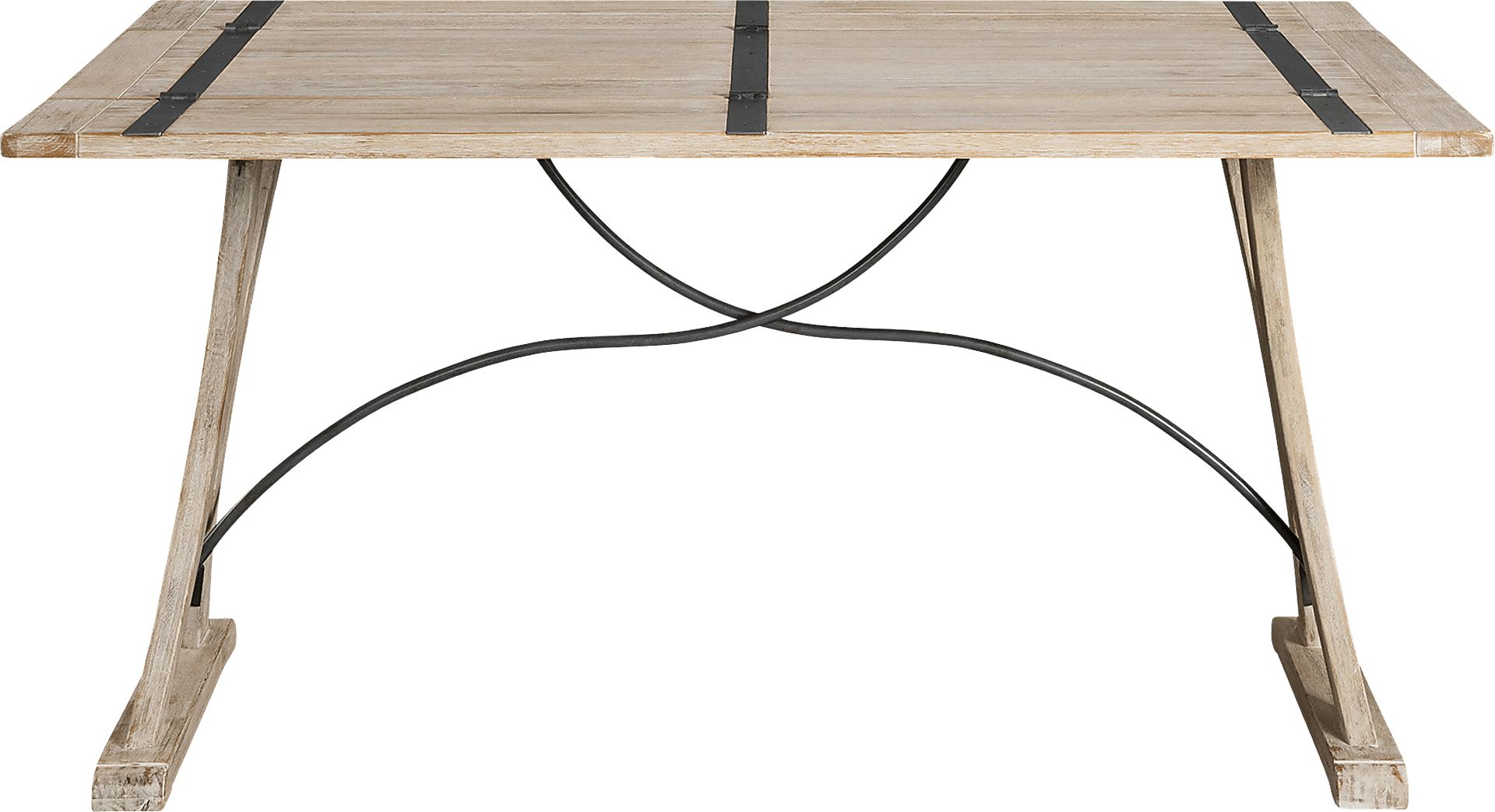 Caravatta Brown Folding Top Dining Table - Image 4
