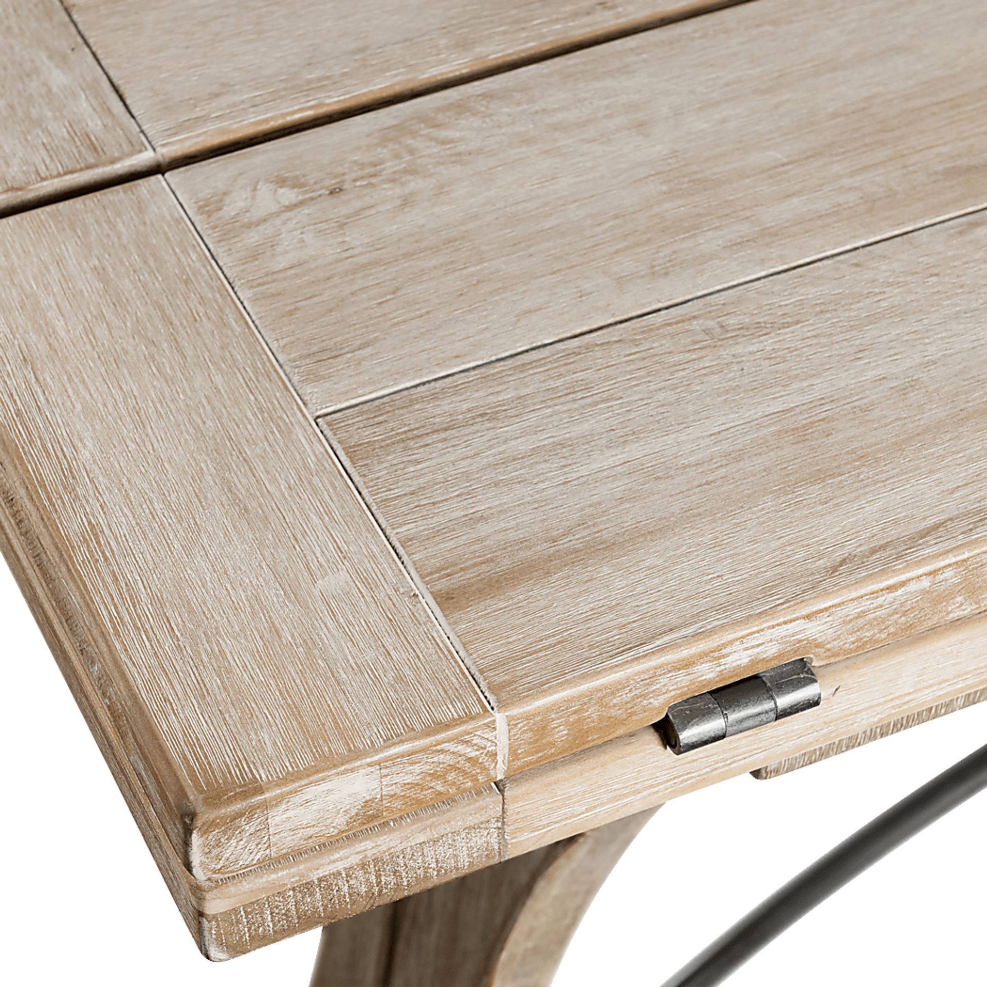 Caravatta Brown Folding Top Dining Table - Image 6