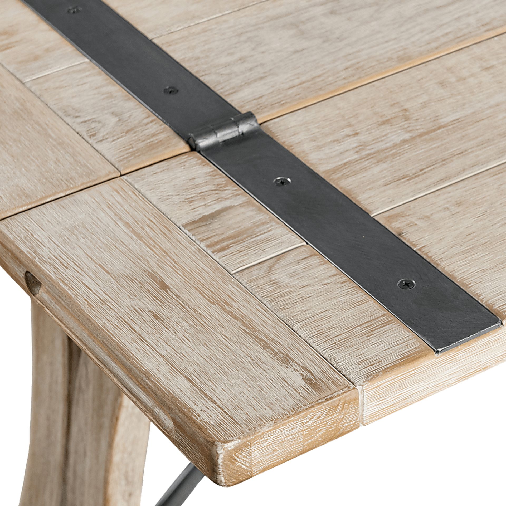Caravatta Brown Folding Top Dining Table - Image 7