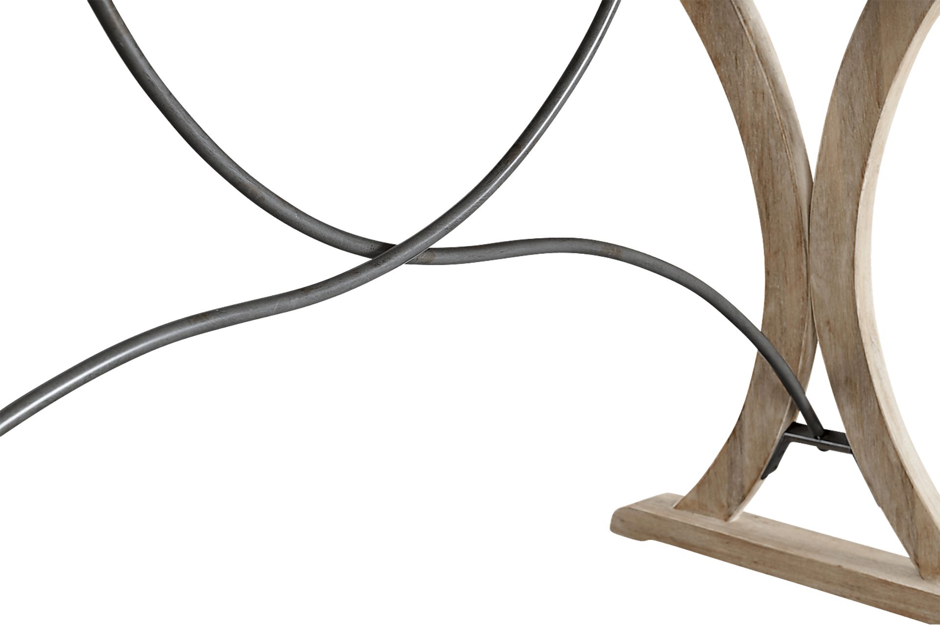 Caravatta Brown Folding Top Dining Table - Image 8