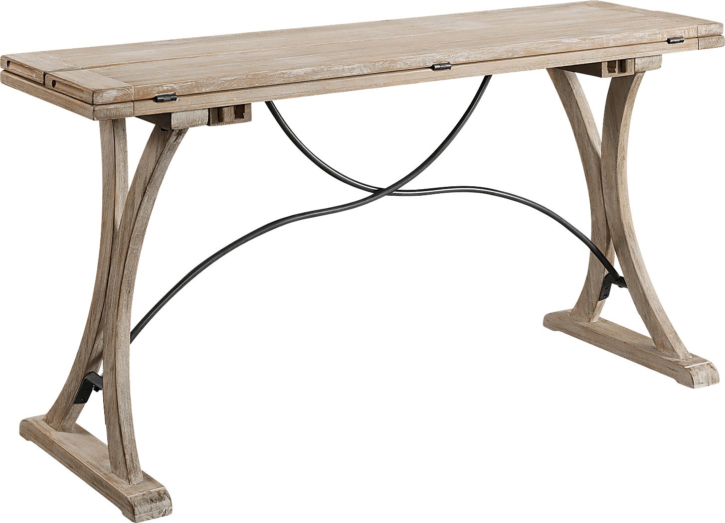 Caravatta Brown Folding Top Dining Table