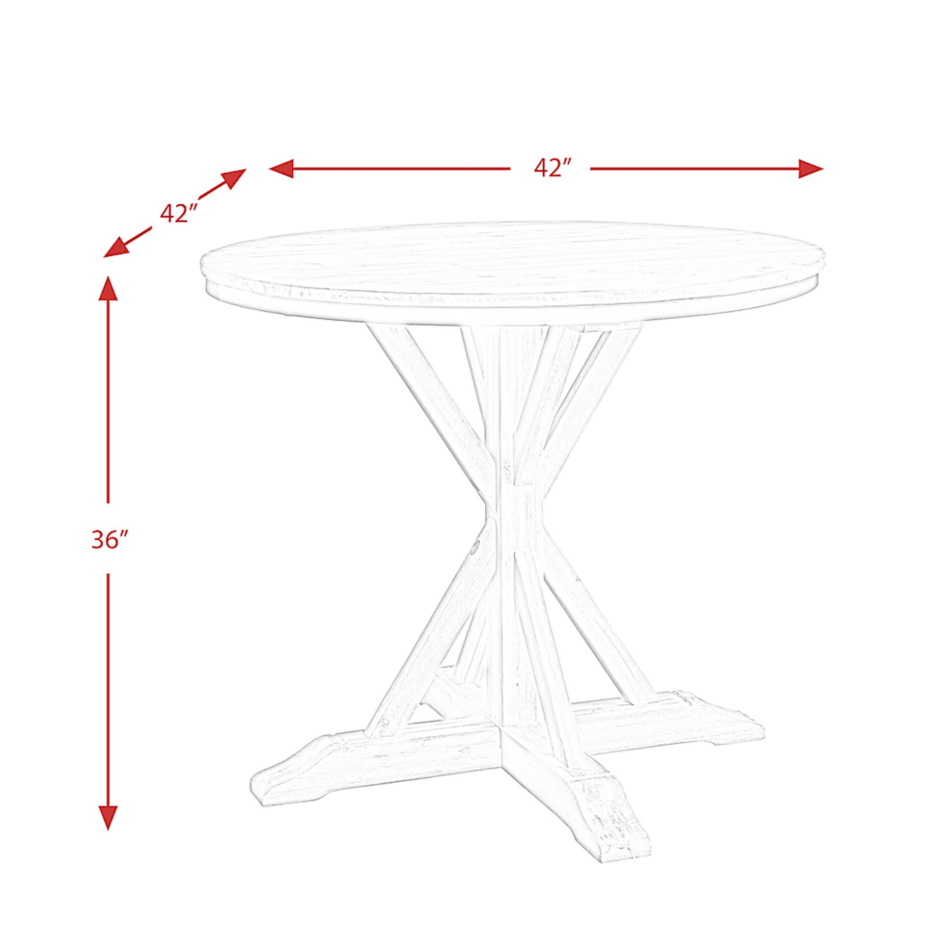 Caravatta Brown Round Counter Height Table - Image 9