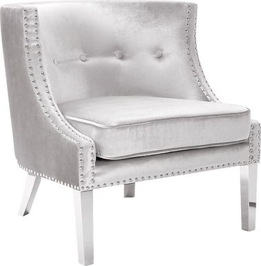 Carbery Gray Accent Chair