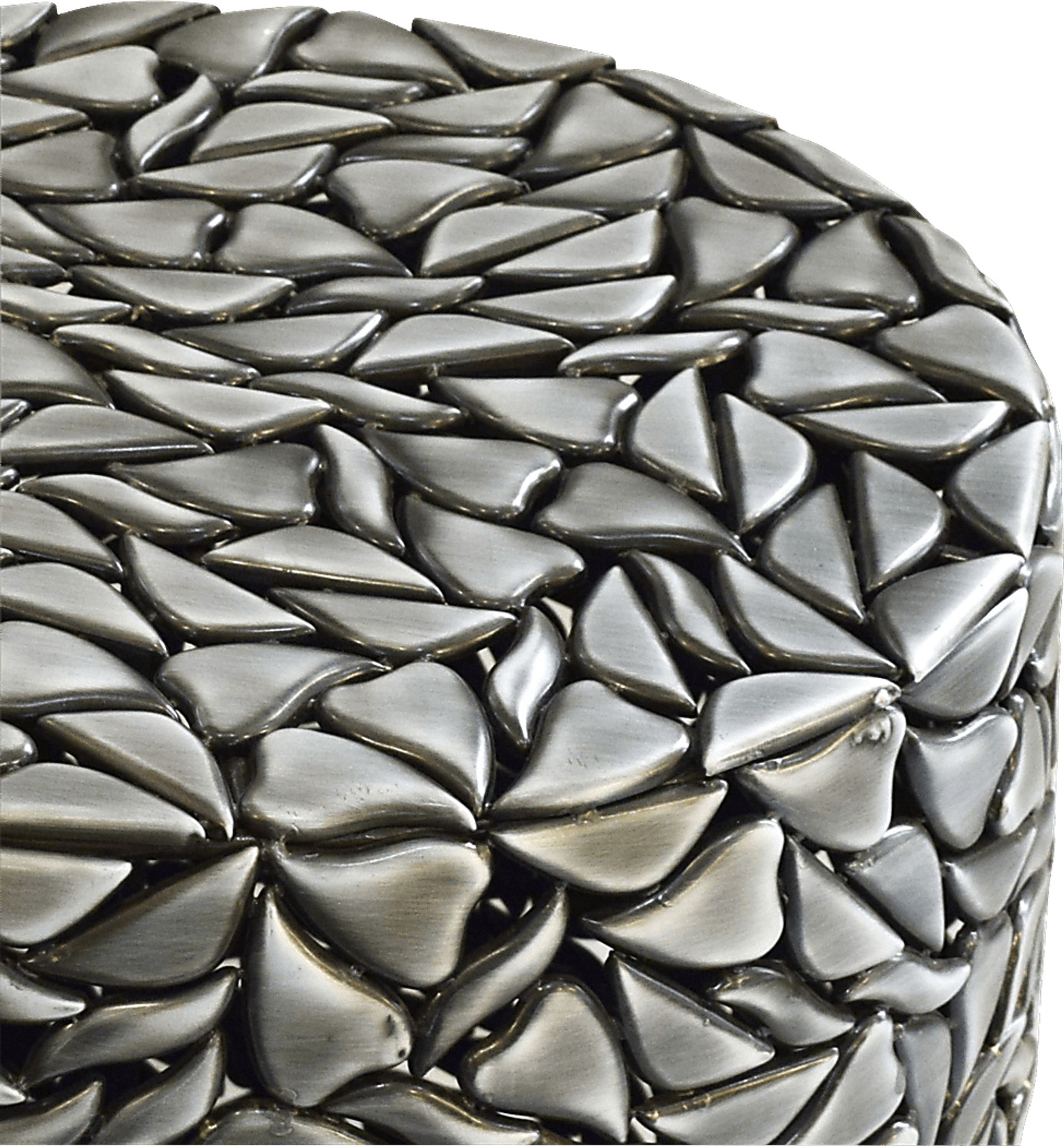 Carboni Nickel End Table - Image 2