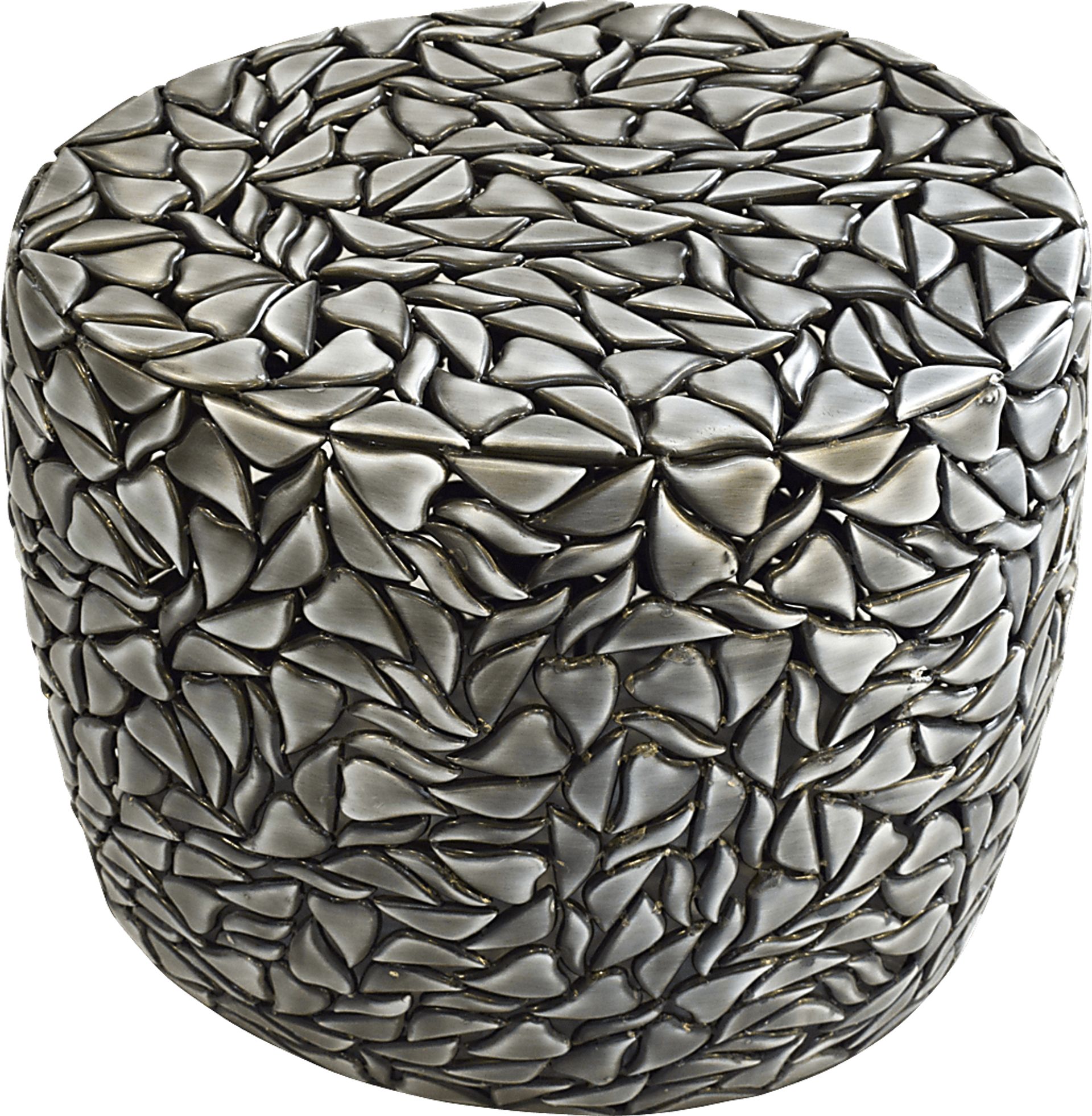 Carboni Nickel End Table - Image 1