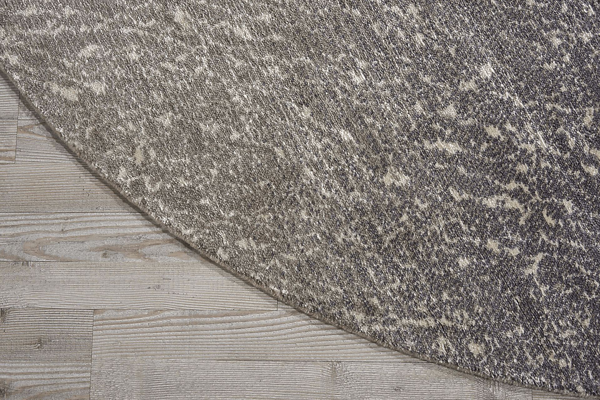 Carbonite Ivory 8' Round Rug - Image 3