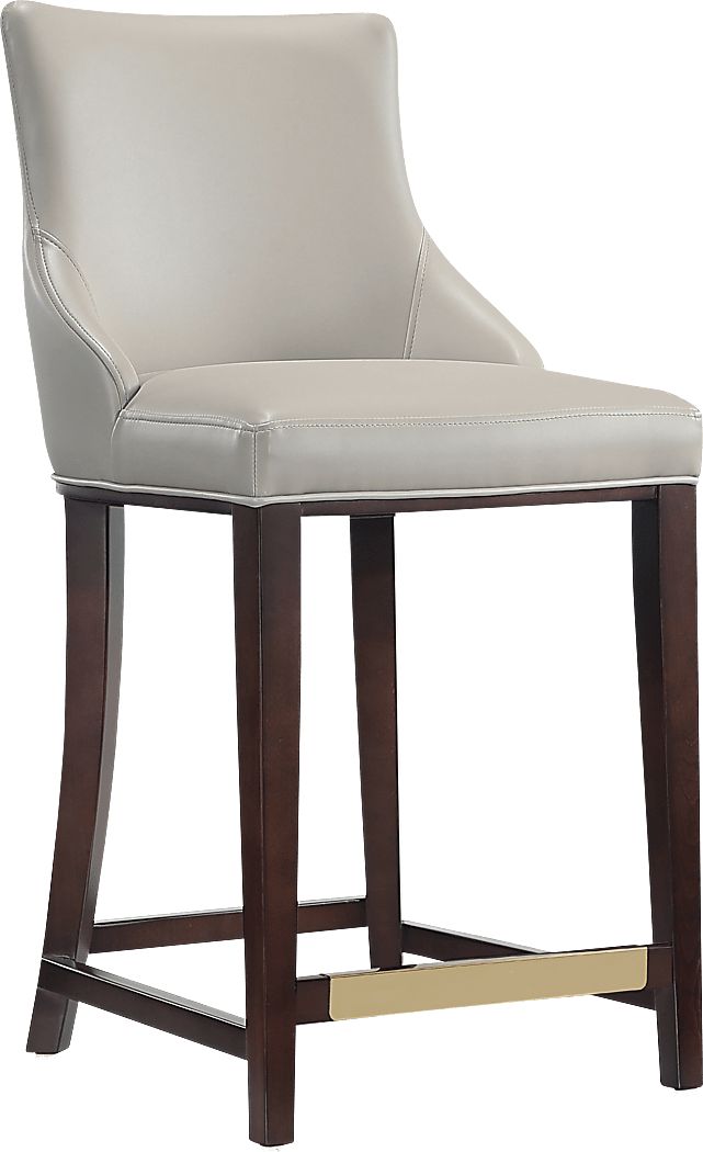 Carderock Light Gray Counter Stool