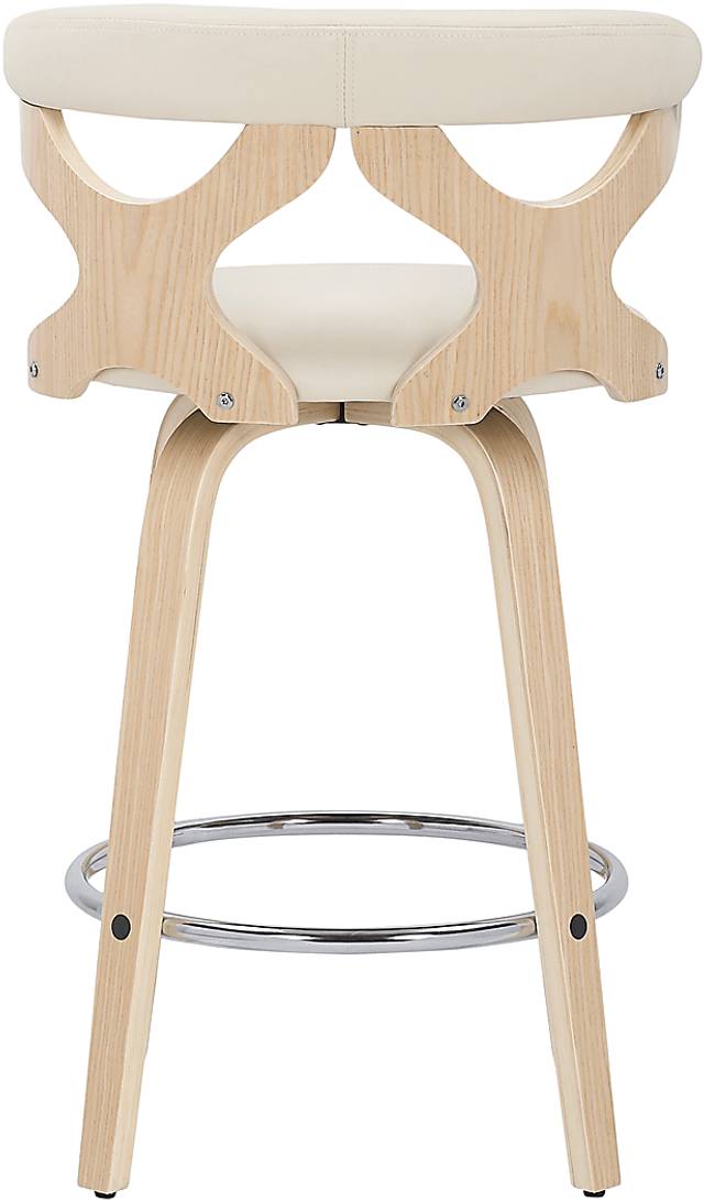 Cardeza Natural Counter Height Stool, Set of 2 - Thumbnail - Image 5