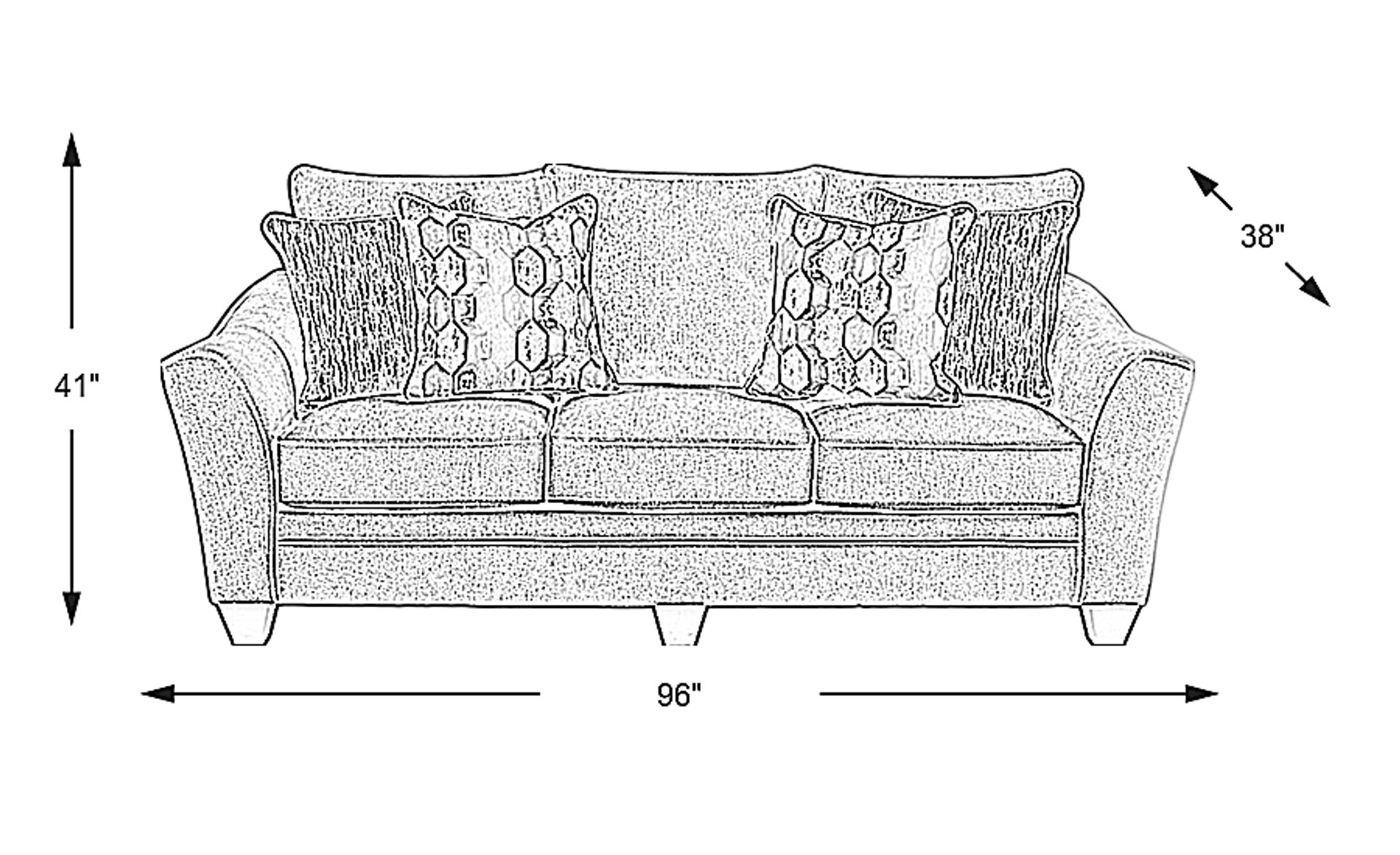 Dimension Image. Please refer to the Dimension Tab on this page for dimension details.