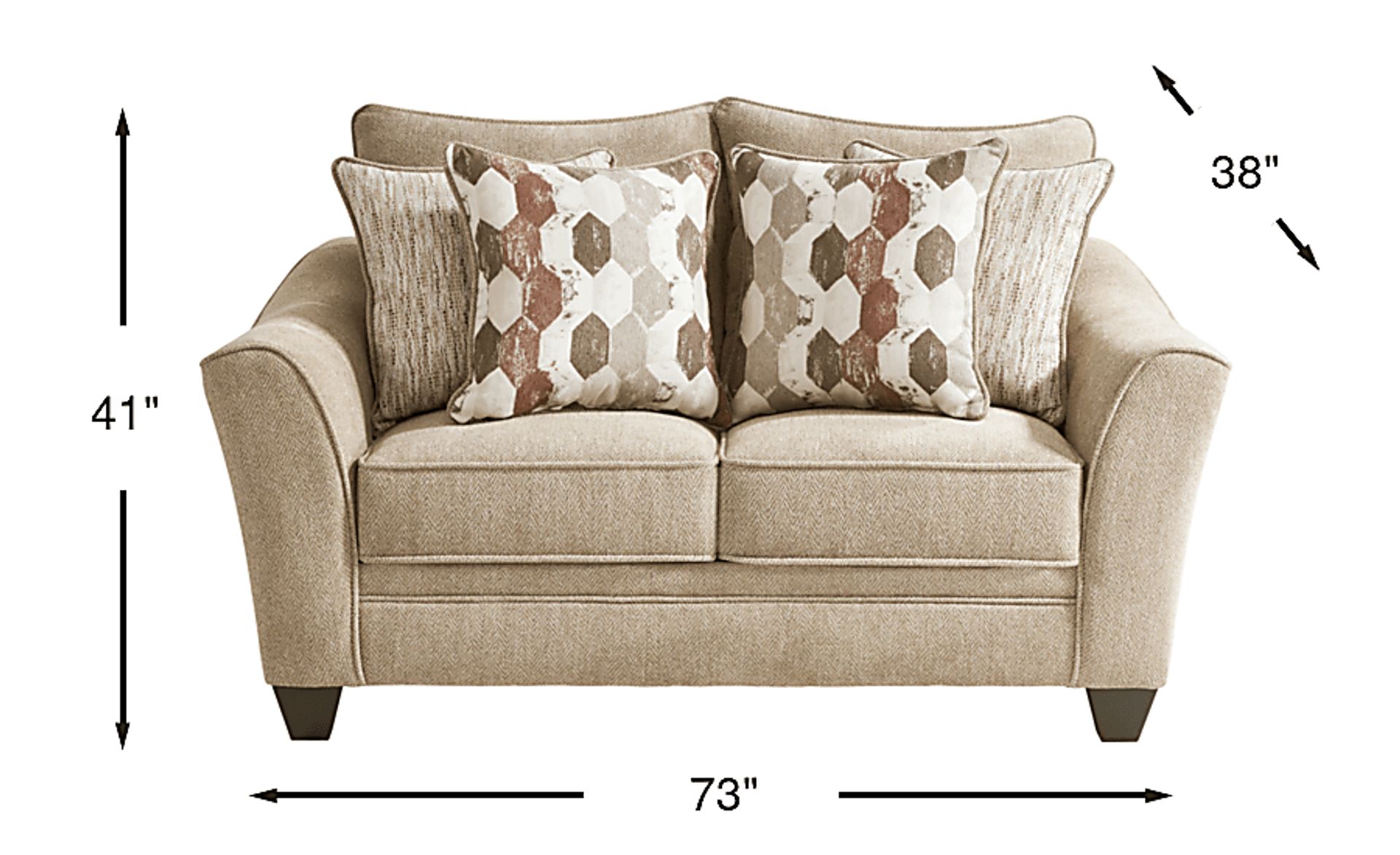 Dimension Image. Please refer to the Dimension Tab on this page for dimension details.